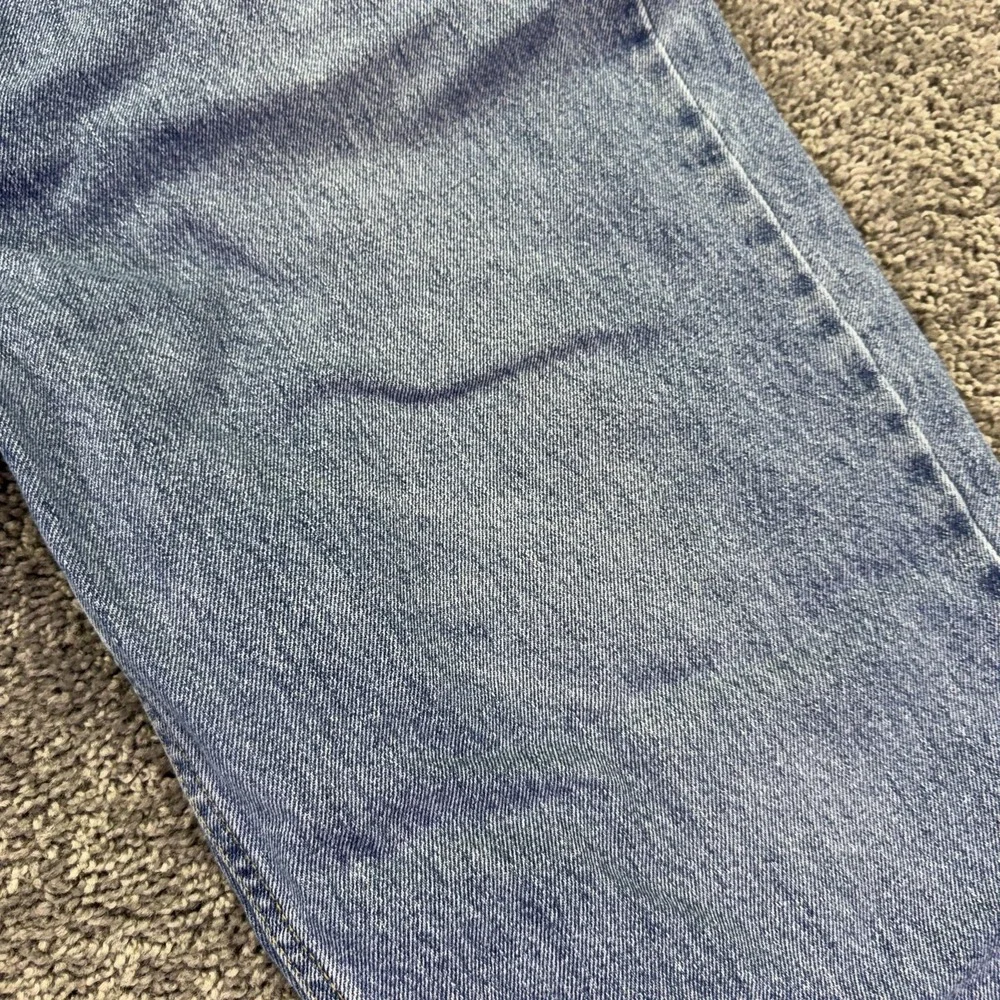 Levis 550 Jeans Mens 40x30 Blue Relaxed Straight Denim Medium Wash Casual Logo